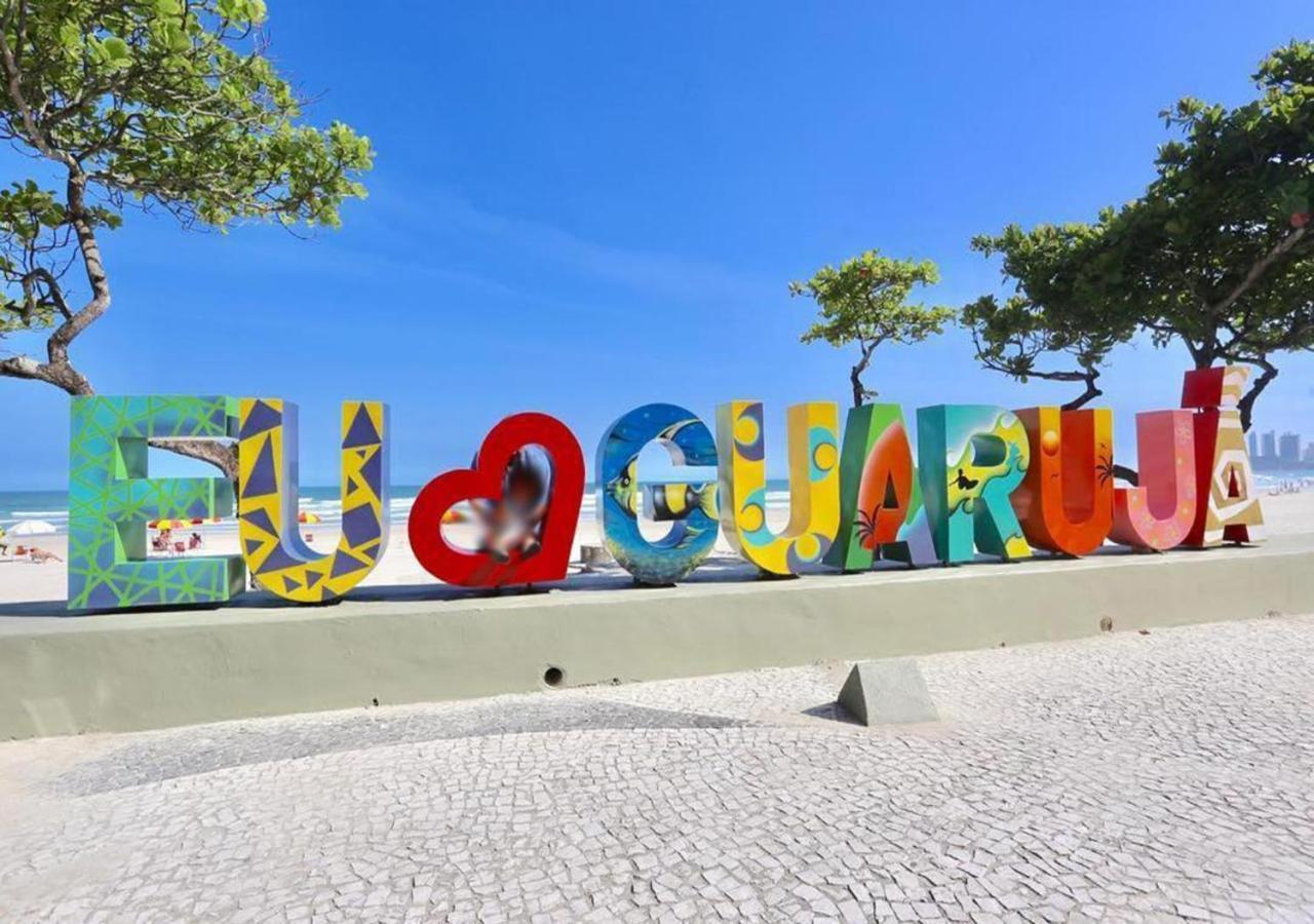 Apartamento amplo próximo a praia - Faça tudo a pé Guarujá Exterior foto